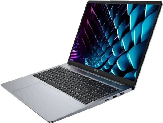 Ноутбук Tecno MegaBook K16SDA/71005000523/Ryzen 5-7430U/8Gb/512Gb/16 FHS IPS/Win11 серый